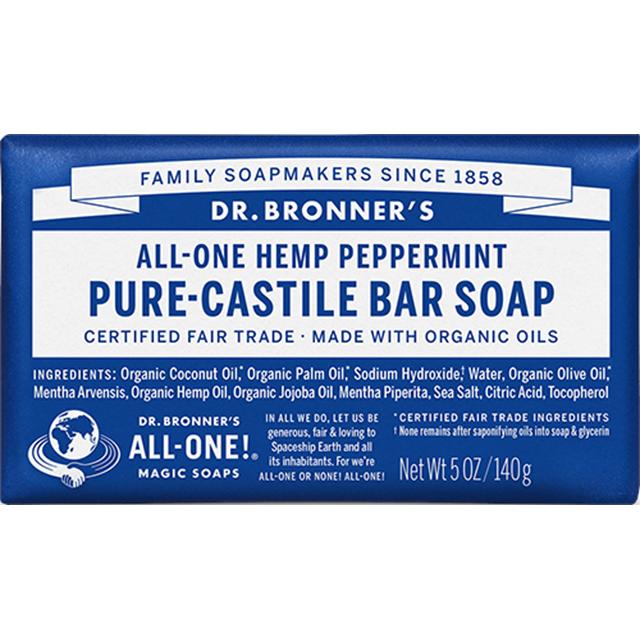 Dr. Bronner's Pure Castille Bar Soaps